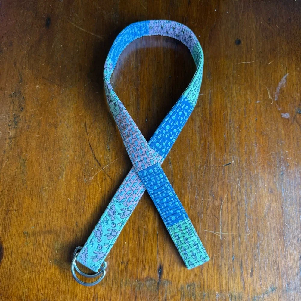 Vineyard Vines Kids Belt - Patchwork Print - Perfect for EASTER!